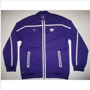 Purple Kansas State warm up jacket